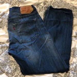 Levi 501 straight jeans 34x30